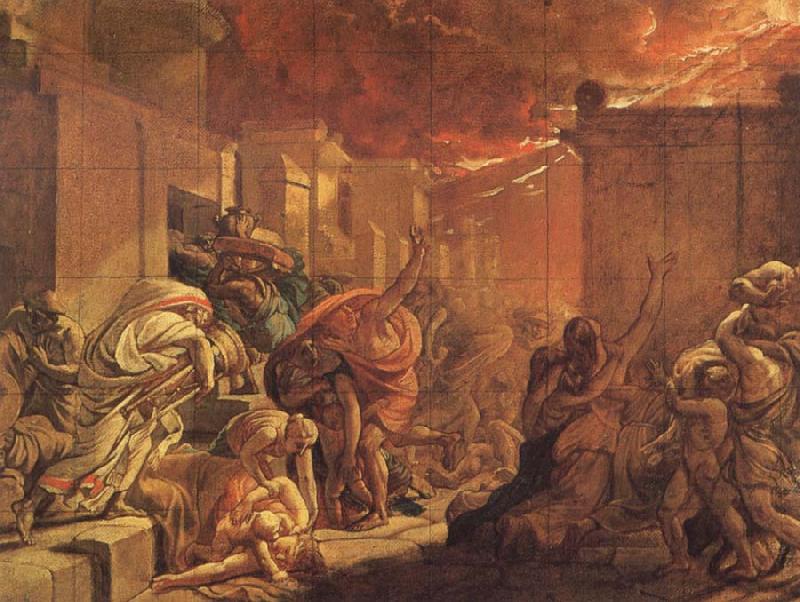 Karl Briullov The Last day of Pompeii oil painting image